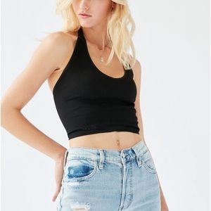 UO Out from under seamless halter bra top